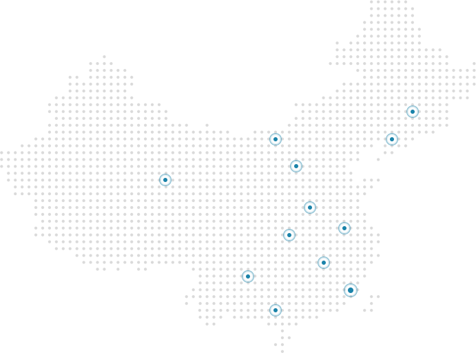 覆盖区域地图